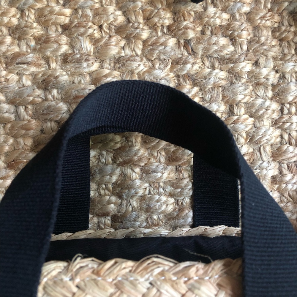 New: J Crew Raffia Straw Mini Tote Bag - Picture 14 of 16